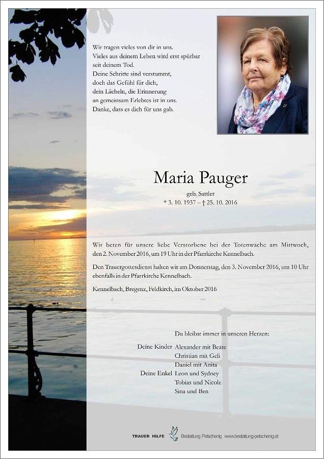 Maria Pauger